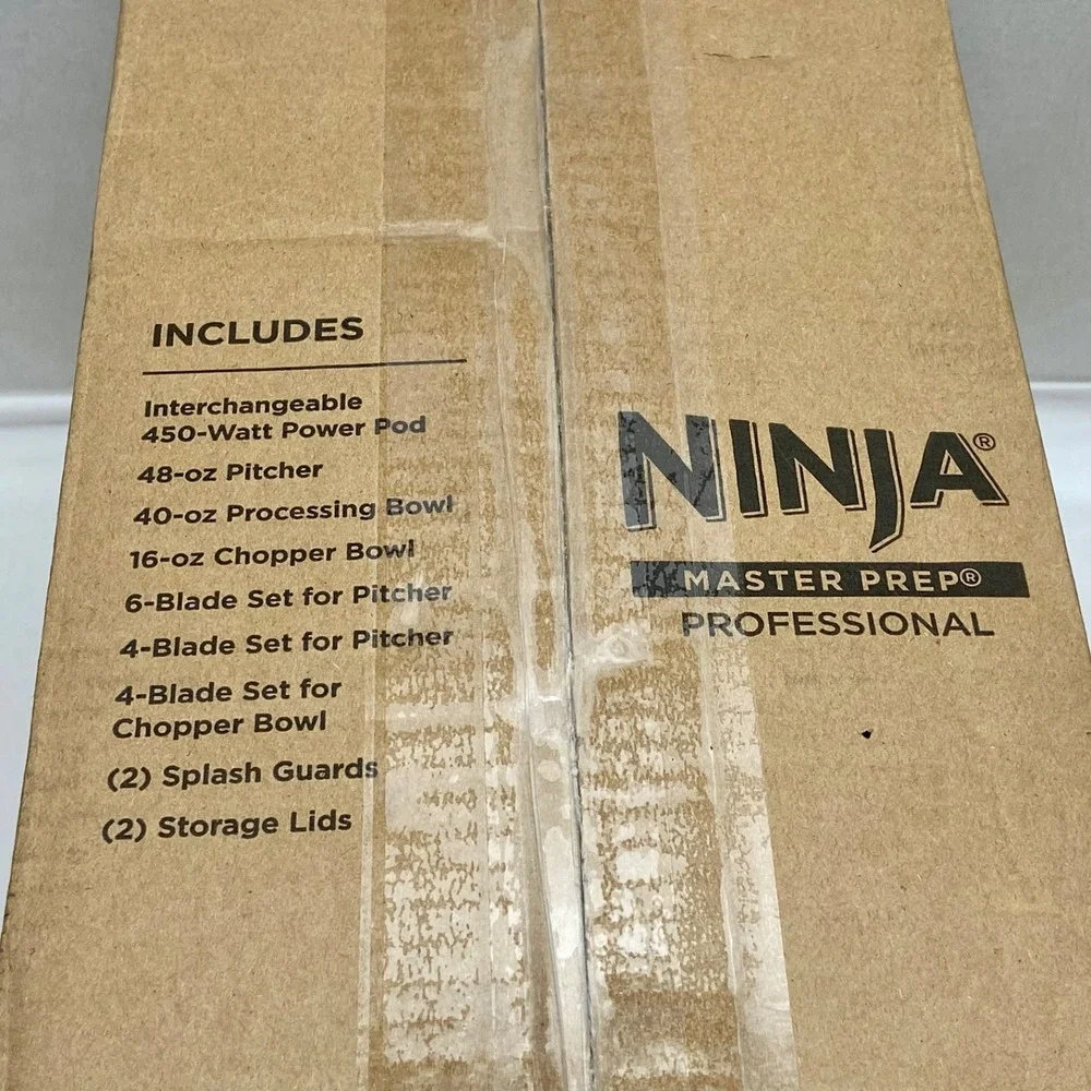 Ninja Master Prep Professional Food Blender 48OZ Crush Chop Drink Maker New NIOB
